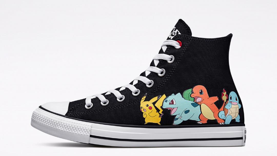 Converse and Pokémon Collaborate, Pikachu, Jigglypuff, Meowth Shoes and More